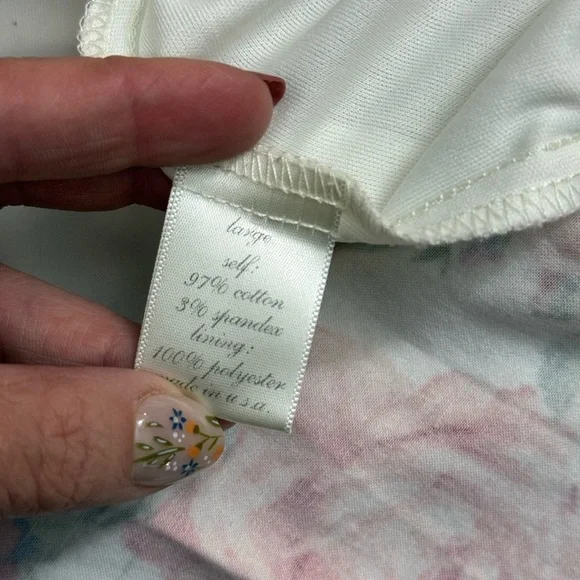 Alya • Strapless Floral Princess Neckline Midi Dress - Picture 8 of 16